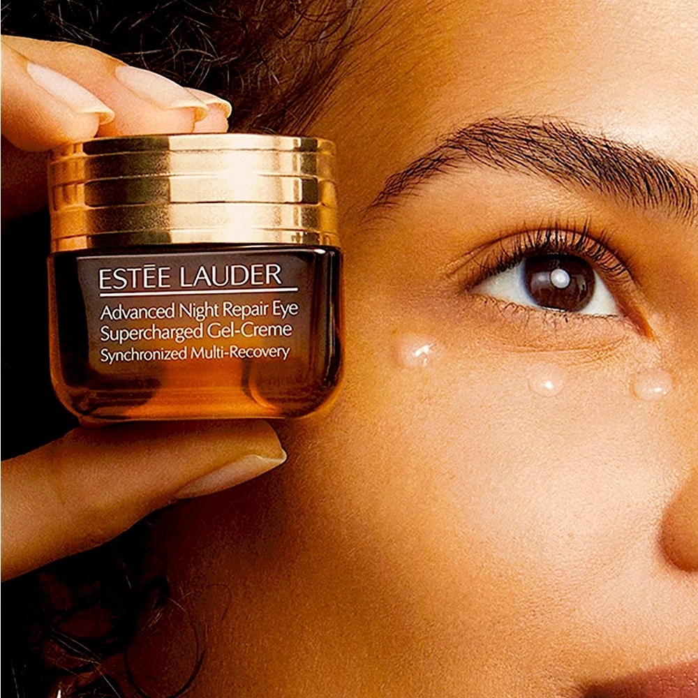 ESTEE LAUDER ADVANCED NIGHT REPAIR EYE SUPERCHARGED GEL-CREME DUO 2x15ml - Picture 4 of 5